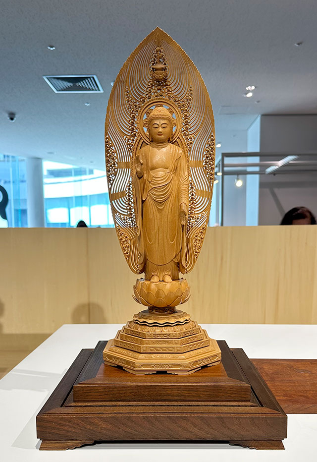 宗教工芸社賞 阿弥陀如来　風神・雷神 花田　龍